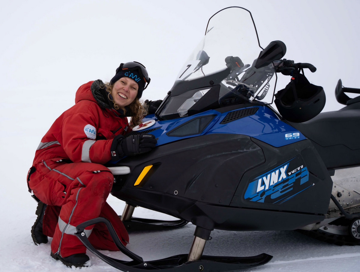 Aurelia Hölzer – Überwintern in der Antarktis: Polarschimmer